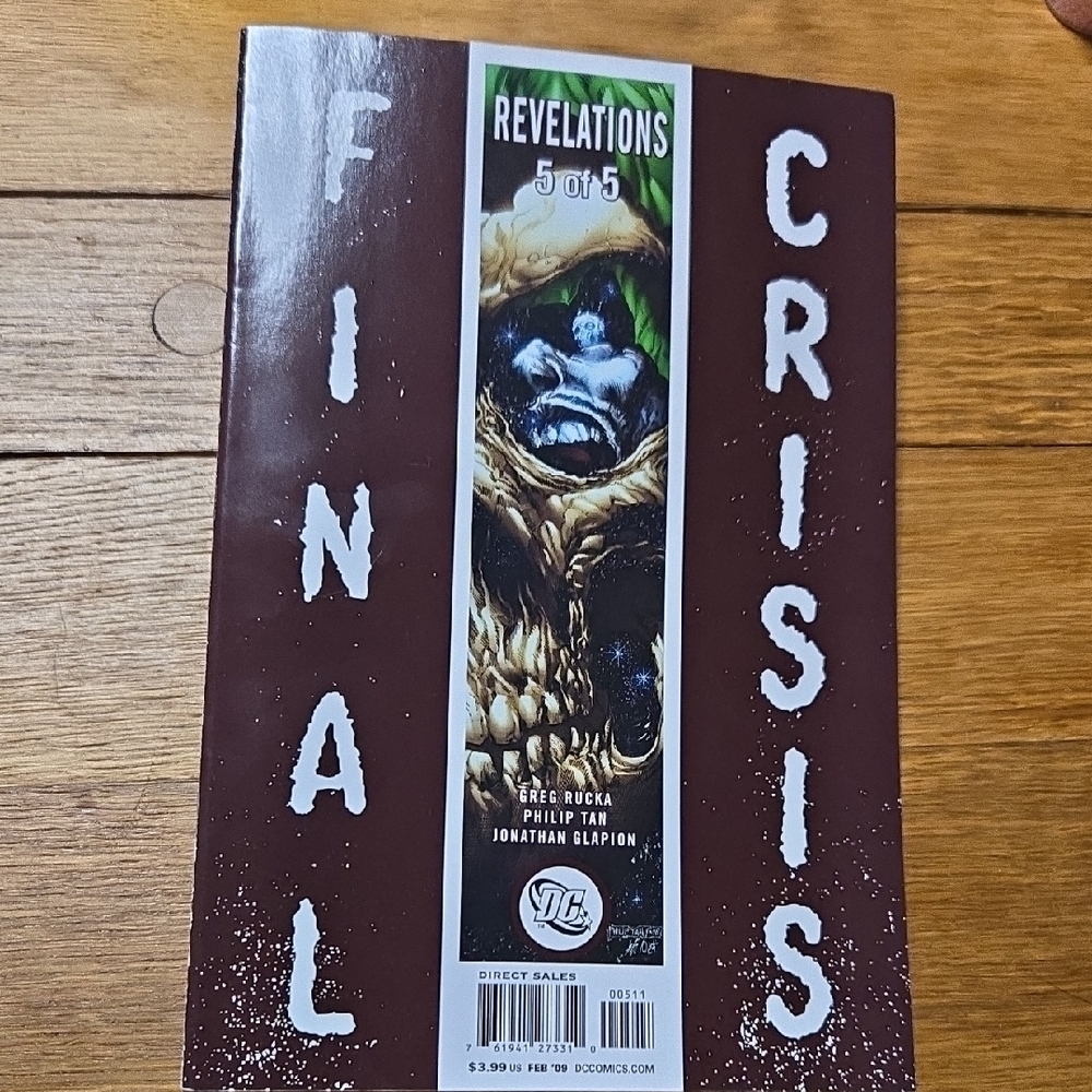 DC Comics Final Crisis Revelations Issue 5 Cover